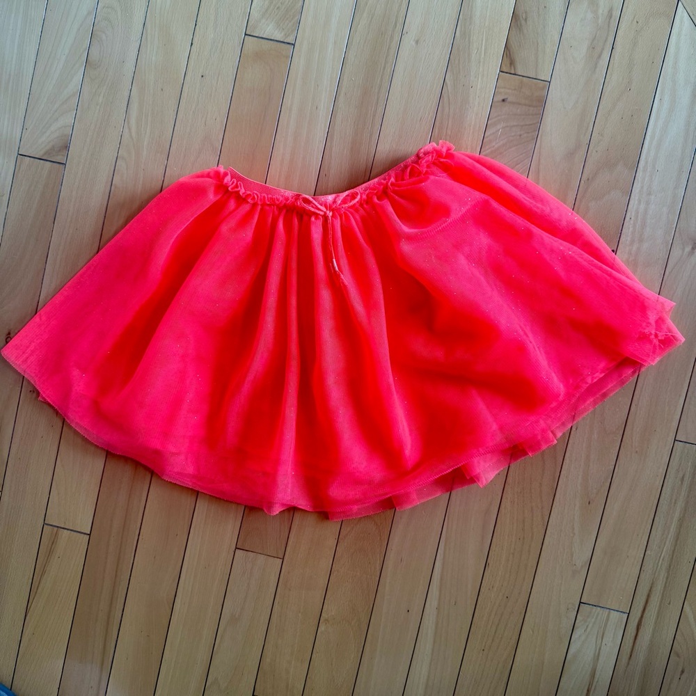 3 for $15 H&M Bright Pink Tulle Skirt With Electric Waist Size 4-6